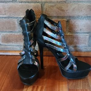 Gently Used City Snappers heels size 9